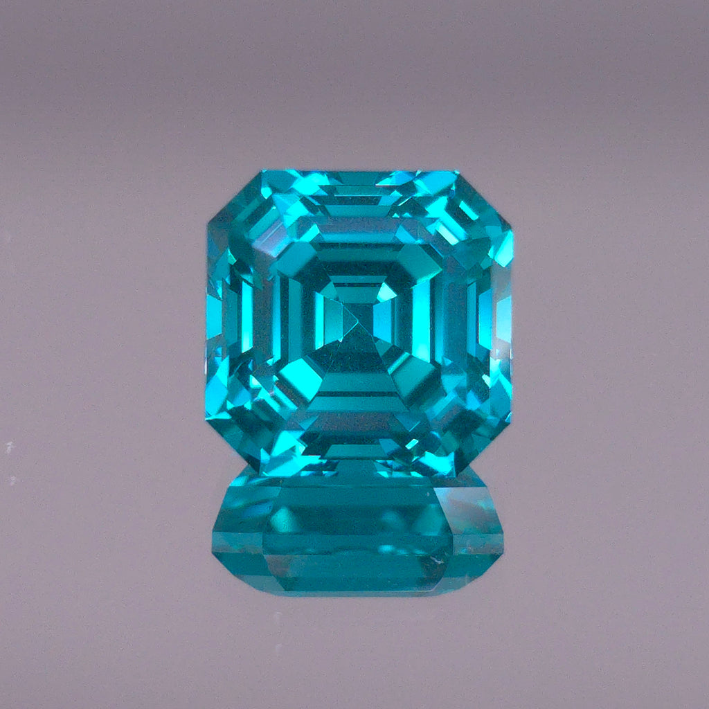 Paraiba YAG Asscher cut