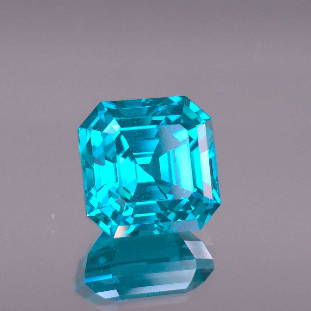 Paraiba YAG Asscher cut