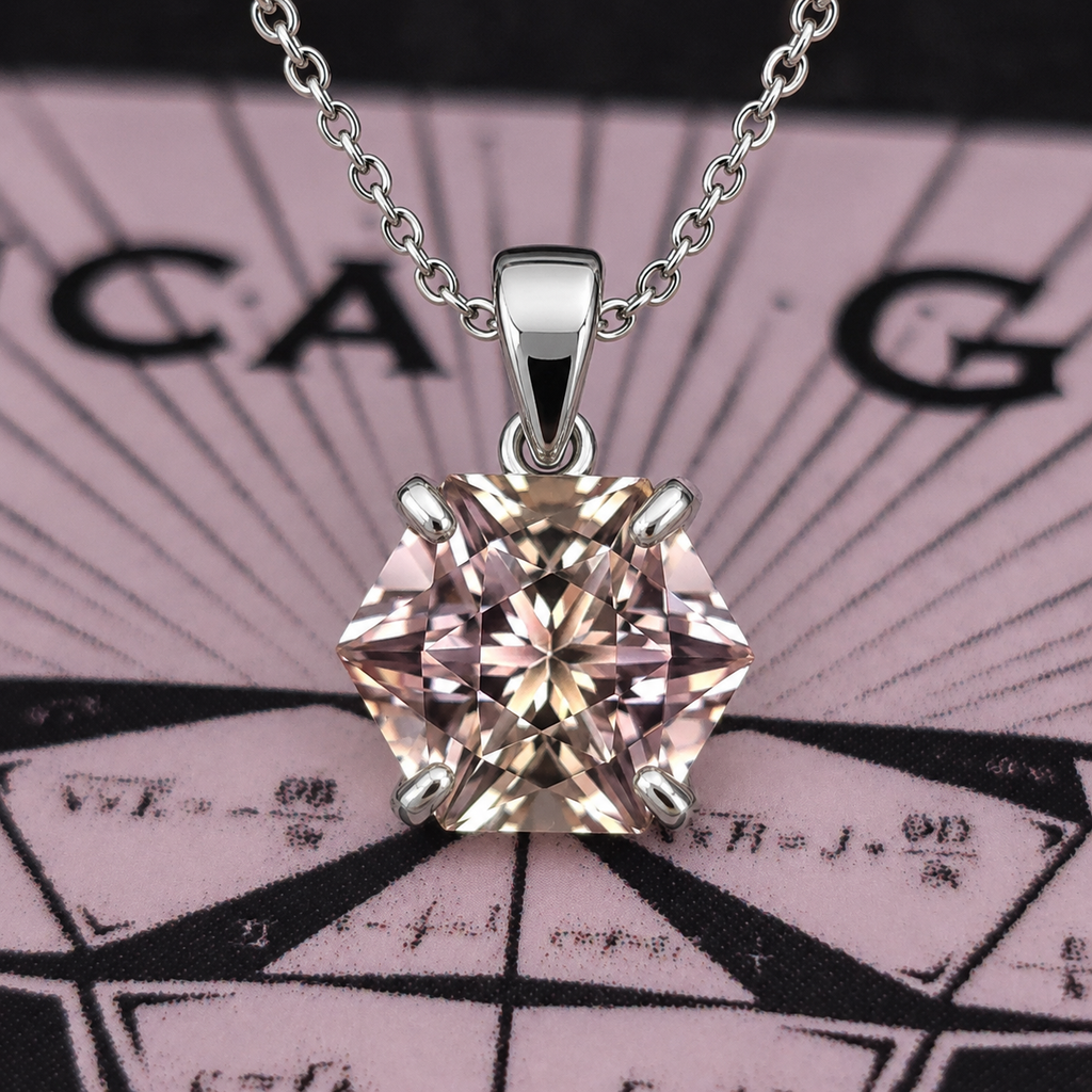 Custom Pendant Sterling Silver Setting And 18 inc chain
