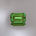 Emerald Cut Christmas Garnet YAG