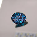 Teal lab Spinel Oval cut 10.58mm x 13.77mm Optical Gains