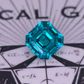 Paraiba YAG Asscher cut