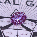 Lab grown Alexandrite oval cut  6.49mm x  8.05mm